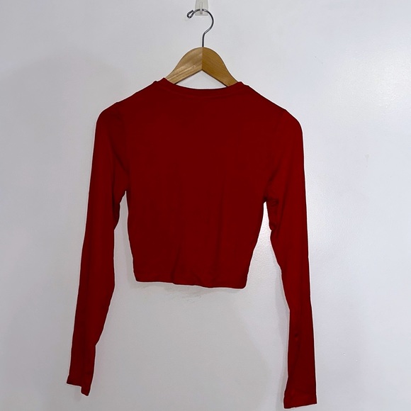 H&M WOMEN’S LONG SLEEVE CROP TOP - Picture 4 of 6